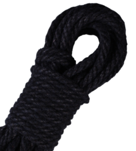 Buy black rope for rope bondage