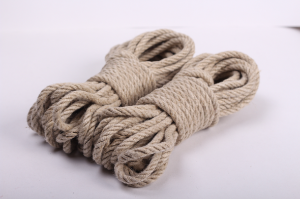 natural hemp rope for rope bondage