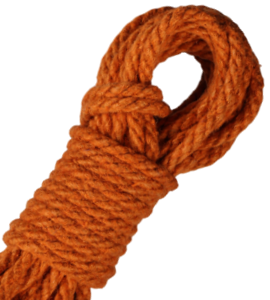 Buy orange rope for rope bondage