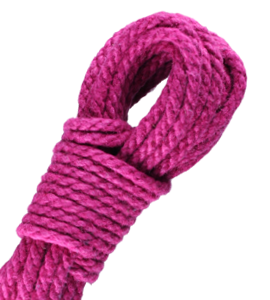 Buy pink rope for rope bondage