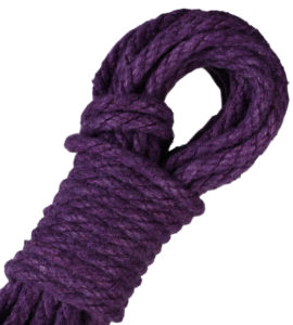 Buy purple rope for rope bondage