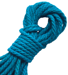 Buy turquoise rope for rope bondage