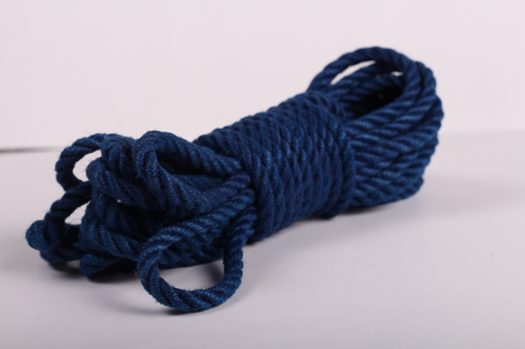 blue jute rope for rope bondage
