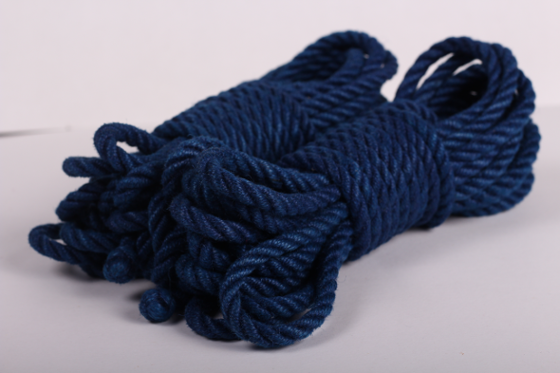 blue jute rope for rope bondage