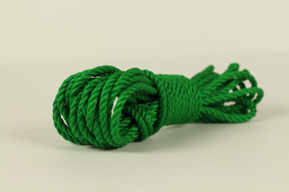 emerald jute rope for rope bondage