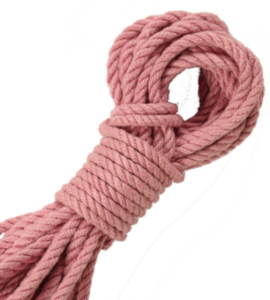 Buy pink rope for rope bondage