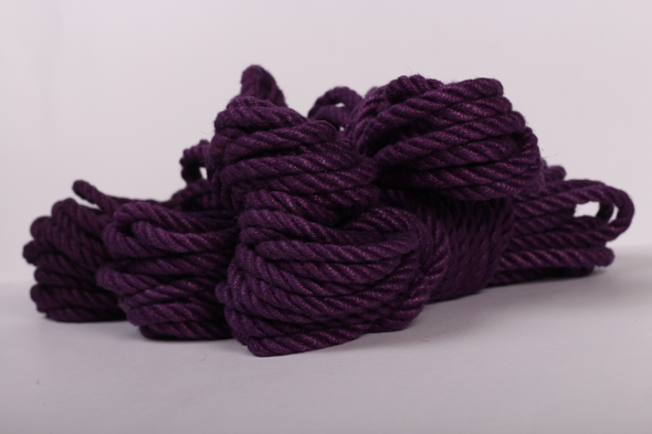 purple jute rope for rope bondage