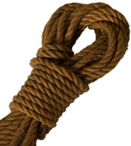 Buy tanned rope for rope bondage