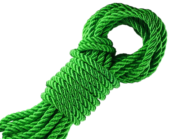 emerald nylon rope for rope bondage
