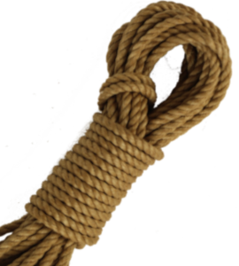 Buy natural rope for rope bondage
