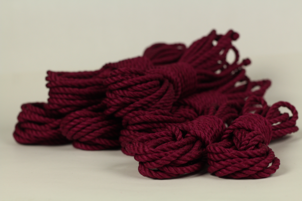 amethyst shibari_jute rope for rope bondage