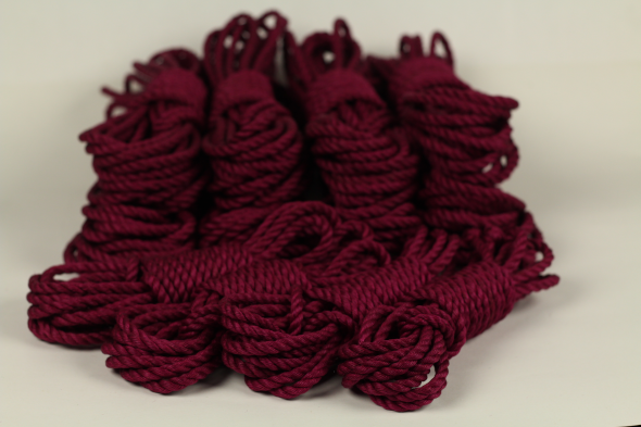 amethyst shibari_jute rope for rope bondage