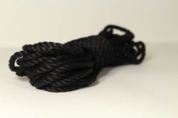 black shibari_jute rope for rope bondage