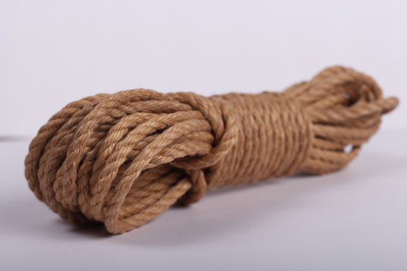 natural shibari_jute rope for rope bondage